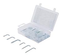 BGS Diy 88164 | Assortiment de crochets à tableau acier | 48 pièces