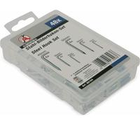 BGS Diy 88164 | Assortiment de crochets pour tableaux en acier | 48 pcs.