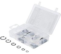 BGS Diy 88170 - Assortiment de circlips intérieurs - Ø 8-19 mm - 78 pièces
