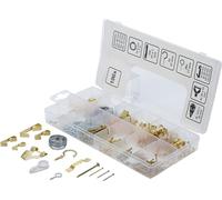 BGS Diy 88198 | Assortiment de crochets à tableau | 196 pièces