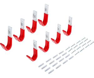 BGS Diy 88318 | Jeu de crochets muraux | 8 pièces
