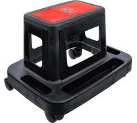 BGS Diy 90101 | Siège à roulettes avec compartiments de stockage et compartiment de rangement