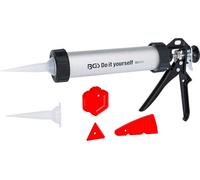 BGS Diy 90111 Presse-cartouche en aluminium avec kit de lissage 5 pièces