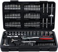 BGS Diy 92146 | Coffret de douilles | 6,3 mm (1/4") | 130 pièces