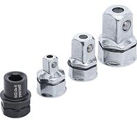 BGS Diy 98210 | Jeu d'adaptateurs industriels pour clé polygonales à cliquet | 4 pièces