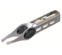 BGS TECHNIC Pincette à LED DYT 9893, acier inoxydable