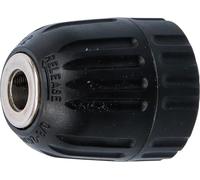BGS Diy 9935 | Mandrin de serrage rapide | 0,8-10 mm - 3/8" x 24 UNF | Version à serrage rapide | Pour accessoires de perceuse