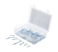 BGS Do it yourself Assortiment de crochets à visser 80 pièces BGS Do it yourself Quantité:1