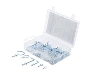 BGS Do it yourself Assortiment de crochets à visser 80 pièces BGS Do it yourself Quantité:1