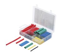 BGS Diy Assortiment de gaines thermorétractables 88150, multicolore, 90 pièces