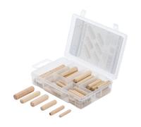 BGS Diy Assortiment de chevilles en bois 88162 – Ø 5-10 mm, 53 pièces