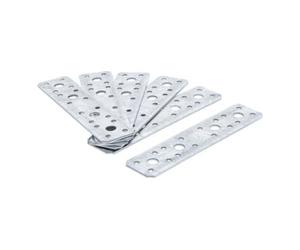 BGS Do it yourself BGS Assortiments de pattes de fixation plates 180 x 40 x 2 mm 6 pièces Quantité:1