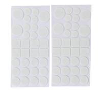 BGS Do it yourself BGS Jeu de protections antidérapants blanc 64 pièces Quantité:1