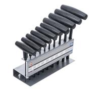 BGS – Jeu de tournevis à poignée en T 7099 – six pans intérieurs 3/32"–3/8" pouces – 10 pièces