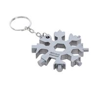 BGS technic Outil multifonctions 85880 – Flocon de neige 18-en-1 Acier inoxydable