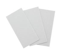 BGS Diy 80711 - Patin en feutre - plaques - blanc - 100 x 200 mm - 3 pièces