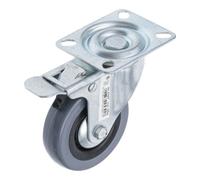 BGS Do it yourself BGS Roue pivotante avec frein avec socle à visser Ø 75 mm Quantité:1