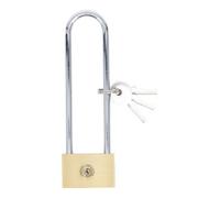 BGS Do it yourself 3103 - Cadenas en laiton, arceau extrahaut, Or, 40 mm