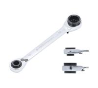 BGS technic Clé à cliquet BGS Diy 30007 4-en-1 10 x 13-17 x 19 mm