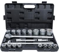 BGS Do It Yourself Coffret de douilles | 20 mm (3/4") | 19 - 50 mm | 20 pièces