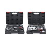 BGS technic KG Coffret de douilles Diy 9192 – 6,3 mm (1/4") + 12,5 mm (1/2") en pouces – 174 pièces