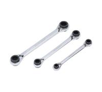 BGS technic KG Jeu de clés à cliquet Diy 6837 – 4-en-1 – 8×9-18×19 mm