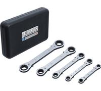 BGS Do It Yourself Jeu de clés polygonales à cliquet | 6 x 8 - 19 x 22 mm | 5...