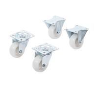 BGS Do it yourself Jeu de roulettes fixes/de direction 40 mm 4 pièces BGS Do it yourself Quantité:1