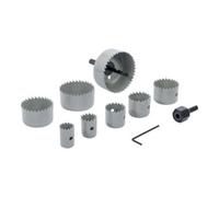 BGS technic KG Jeu de scies-cloches 50315 – Ø 19–64 mm, profondeur 24 mm, 11 pièces