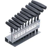 BGS Do It Yourself Jeu de tournevis avec poignée en T | six pans intérieurs 2...