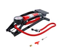 BGS technic KG – Pompe à air à pédale DIY 2105 – 0-7 bar – Manomètre double affichage
