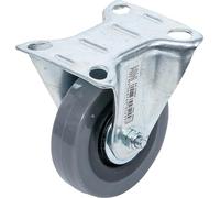 BGS Do it yourself Roulette fixe - avec socle à visser - Ø 75 mm 81953