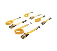BGS Do it yourself Sangles à cliquet BGS avec crochets robustes, 5 m x 25 mm, 4 pièces Quantité:1