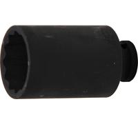 BGS Douille à choc, douze pans, longue | 12,5 mm (1/2") | 38 mm