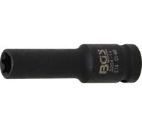 BGS Douille de force profil E, profond Entraînement Carré intérieur 12,5 mm (1/2") SW E14 mm - 5204-14