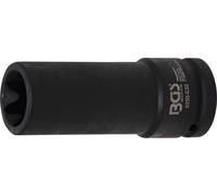 BGS Douille de force profil E, profond Entraînement Carré intérieur 20 mm (3/4") SW E32 mm - 5250-E32