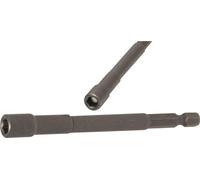 BGS Douille hexagonale extra longue pour perceuse Entraînement Hexagone extérieur 6,3 mm (1/4") SW 6 mm - 2762