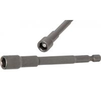 BGS Douille hexagonale extra longue pour perceuse Entraînement Hexagone extérieur 6,3 mm (1/4") SW 8 mm - 2764