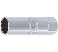 BGS Douille pour bougie d'allumage à entraînement dodécagonal Carré intérieur 10 mm (3/8") SW 16 mm - 2792
