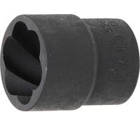 BGS Douille profilée spiralée / Extracteur de vis Entraînement Carré intérieur 12,5 mm (1/2") SW 21 mm - 5269-21