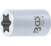 BGS 70914 | Douille spéciale | profil E | 6,3 mm (1/4") | E12 | pour lève-vitre de BMW