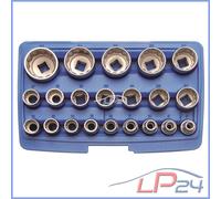 BGS DOUILLES 21 PCS POLYDENTÉ 12 PANS BOITE NOIX DOUILLES