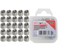 BGS Douilles filetées de rechange M7 x 1,0 mm 25 pces - 9431-1