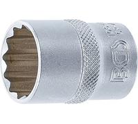 BGS Douilles simples standard, Chromé Mat, 21 mm