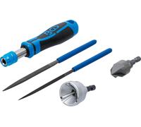 BGS technic Ébarbeur interne/externe et jeu de limes 5 pièces BGS Quantité:1