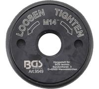 BGS Ecrou à serrage rapide pour meuleuse d'angle M14 - 9549
