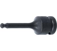 BGS Embout de force Longueur 75 mm Entraînement Carré intérieur 12,5 mm (1/2") Hexagone intérieur avec tête sphérique 6 mm - 5488-6