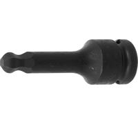 BGS Embout de force Longueur 75 mm Entraînement Carré intérieur 12,5 mm (1/2") Hexagone intérieur avec tête sphérique 10 mm - 5488-10