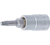 BGS Embout d'extraction de vis entraînement carré intérieur 6,3 mm (1/4") pour profil T défectueux (pour Torx) T15 - 7098-T15
