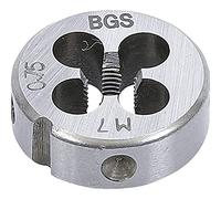 BGS Filière de filetage - M7 x 0,75 x 25 mm 1900-M7X0.75-S